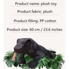 TONGMAN Lizard Stuffed Animals 23.6 Inches Durable Plush Reptilian Toy, Plush Monitor Lizard Unique Decoration,Huggable Gift for Kids Children Boys Girls