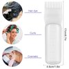 TAOTOP 3 Pack Root Comb Applicator Bottle, Oil Applicator for Hair Dye, Bottle Applicator Brush with Graduated Scale