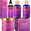 Shea Butter Shampoo & Conditioner, Hair Growth Set. Best hair treatment. Promote Growth, add moisture, nourishes and hydrate scalp. Sulfate free, 100% formulated with naturals ingredients.