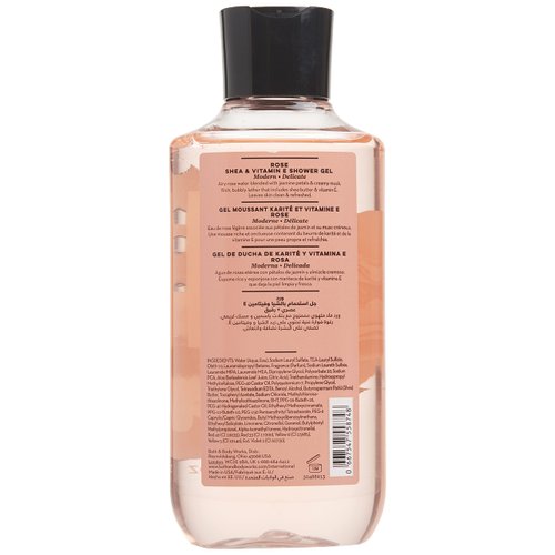 Bath & Body Works Rose Shea & Vitamin E Shower Gel 10 Oz (I0095210)