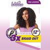 Sensationnel Lulutress Braid Out crochetbraid - 3X Braid Out 12-inch Synthetic hair extensions with pre-looped crochet braids - LULUTRESS 3x Braid Out 12 inch (1)
