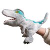 Glanzzeit Children's Hand Puppets, Dinosaur Shaped Hand Puppets, Realistic Plush Toys for Boys and Girls Performance Theatre, Birthday Gifts, Teaching, Interactive Games, Easter Gifts(Velociraptor)