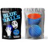 Massive Blue Balls Bath Bombs - Sad Mime Design - Funny Bath Bombs for Men - XL Bath Fizzers, Giant Blue Bath Bombs, Handcrafted in The USA, 2 Count
