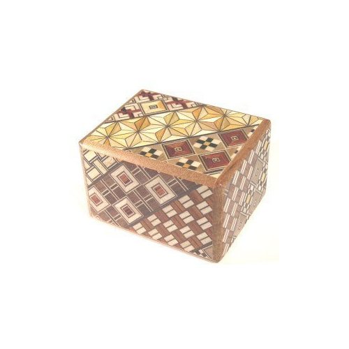 Yosegi Puzzle Box 2.5 sun 12 steps