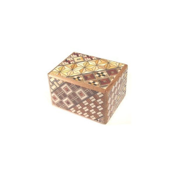 Yosegi Puzzle Box 2.5 sun 12 steps