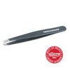 Tweezerman Stainless Steel Slant Tweezer - Eyebrow Tweezers for Women and Men (Blue Stone)