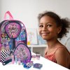 L.O.L. Surprise! Townley Girl backpack Cosmetic makeup Set 10 Pieces, Including Lip Gloss, Nail Polish, Scrunchy, Mirror and Surprise Keychain, Ages 5+ Perfect for Parties, Sleepovers and Makeovers