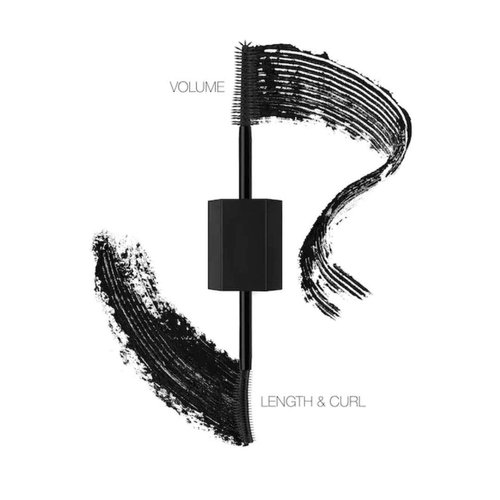 HUDA BEAUTY LEGIT LASHES Double-Ended Volumizing and Lengthening Mascara 2 x 0.28 oz/ 8.5 ml