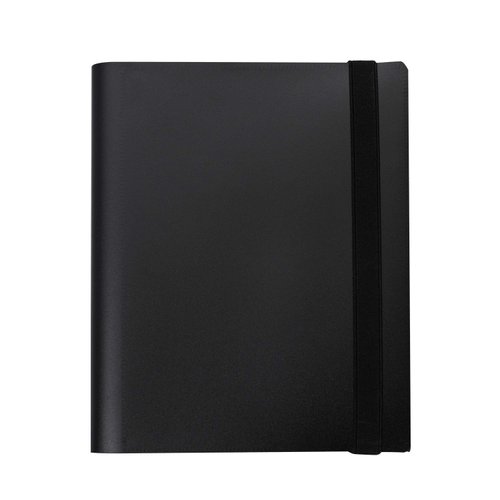 Trading Card Binder Sleeves Standard Size Card Collection Mini Binder Album Protector Holder 160 Pockets Black