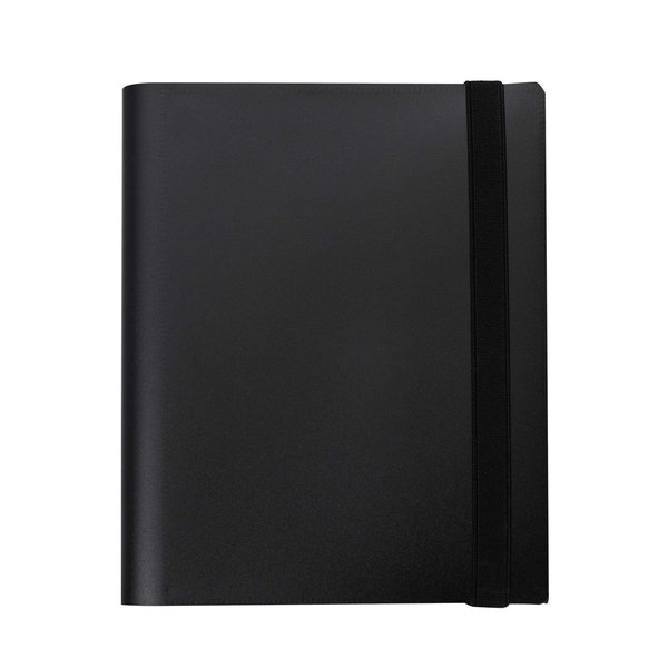 Trading Card Binder Sleeves Standard Size Card Collection Mini Binder Album Protector Holder 160 Pockets Black