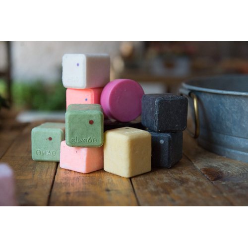 Oliva60 Restore Conditioner Bar | Rosemary | Extra Moisturizing - With organic oils - shea butter - Frizz Control, Sulphate Free, Vegan, Conditioner for damage hair, 1.94 oz. (Pack of 1)