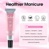 AIMEILI Solid Nail Glue Gel for False Nail Tips Fake Nails, Strong Adhesion Nail Gel Glue for Nail Extension Soft Gel Nail Tips