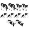 Toyvian Dairy Cow Kids Toys Plants Decor 20 PCS Mini Cattle Plastic Cow Figurines Farm Animal Figurines Collectibles Farmyard Animal Figures Mini Cow Figurines Plastic Cow Kids Toys Plants Decor