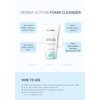 DR.IASO DERMA ACTION FOAM CLEANSER 4.3 FL.OZ. | clear cleansing foam| gentle exfoliant keeps the skin soft and bright