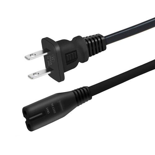 J-ZMQER UL 6FT AC Power Cord Compatible with Olympus Battery Charger BCM-2 BCN-1 BCN-5 BCS-1 BCS-5