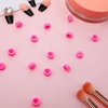 20 PCS Drill Nail Dust Collector Pink Dustproof Protector Caps Nail Art Tools Drill Dust Collector Nail Filer Plastic Cap Nail Art Tools Silicone Dust Stopper for Nail Drill