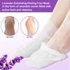 Foot Peel Mask - 5 Pack, Exfoliating Foot Care Mask Make Feet Baby Soft Skin, Foot Mask for Dry Cracked Feet, Peeling Away Dead Skin, Calluses - Lavender