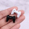 Black Dollhouse Model Gamepad Model Gamepad Dollhouse Wireless Game Controller Dollhouse Decoration 1:12 Dollhouse Dollhouse Décor