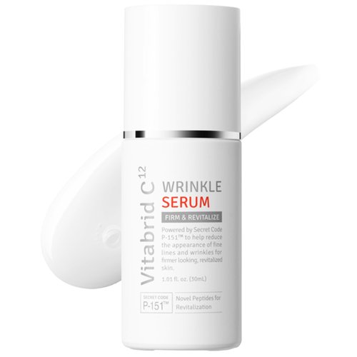 Wrinkle Serum - Anti Aging Booster Skin Rejuvenating Serum with Peptides, Vitamin C, Shea Butter - Wrinkle Repair, Tighten Pores, Smooth Skin Texture, Youthful Skin - Fragrance Free, 1.69oz.