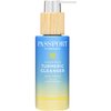 Passport to Organics Clear Face Turmeric Cream Cleanser - Gentle, Everyday Face Wash with Turmeric, Olive Oil and Aloe Vera - Moisturizing Face Wash with Antioxidants for Anti-Aging - 4oz.