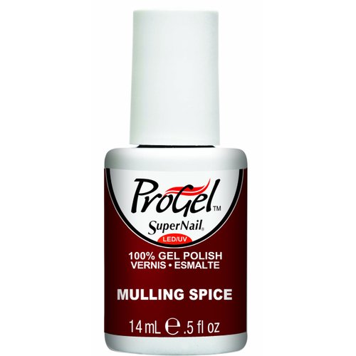 Supernail Gel Polish for Nails, Mulling Spice Creme, 0.5 Fluid Ounce