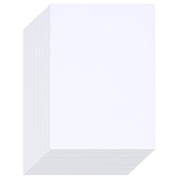 Shindel 100 Sheets White Cardstock, 4 x 6 Inches Craft Paper Copy Paper Bulk, for Office Printer Classroom Supplies DIY Crafts Scrapbook Making, 300gsm/ 95lb