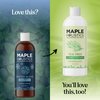 Sulfate Free Hard Water Shampoo - Deep Clarifying Shampoo for Build Up of Product and Minerals with Five Cleansing Mint Essential Oils for Replenishing Hydration and Hair Shine - Vegan & Cruelty Free