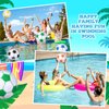 Chivao Inflatable Ball Soccer Ball Softball Volleyball Basketball Football 16 Inch Beach Balls Party Favors Summer Swimming Pool (12)