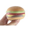 1 Hamburger Stretchy Squishy Squeeze Stress Ball Soft Doh Filling - Like Shaving Cream - Sensory, Fidget Toy Burger (1 Burger Ball)