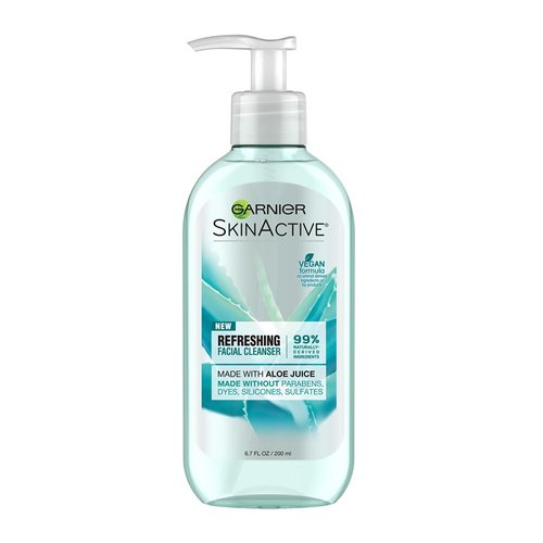 Garnier SkinActive Face Wash with Aloe Juice, For Dry Skin, 6.7 fl. oz.