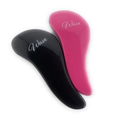 G.B.S Detangling Brush Pink Black and Grey, Pack of 4