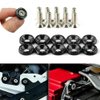 20Pcs/Set Bumper Fender Washers Engine Bay Dress Up Bolts Fasteners M6 JDM Fender Washer Kit-Black
