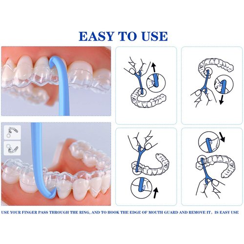 Aligner Remover tool with Retainer Case With Vent Holes Accessories For Disassembly Of Oral Care (2 pack)