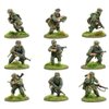 WarLord Bolt Action German Grenadiers Late War Infantry 1:56 WWII Military Wargaming Figures Plastic Model Kit, Small