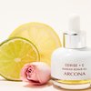 ARCONA Cerise + C - Squalane + Vitamin C Rose Oil with Coconut and Cherry. Vitamin C Oil for Barrier Protection, Brighten, Moisturize, Firm, & Reveal Glowy Skin, .5 oz, Made In The USA