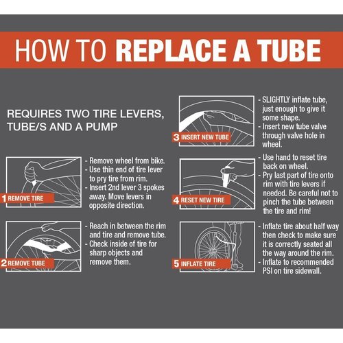 Continental Light 42mm Presta Valve Tube, Black, 650 x 18-25cc