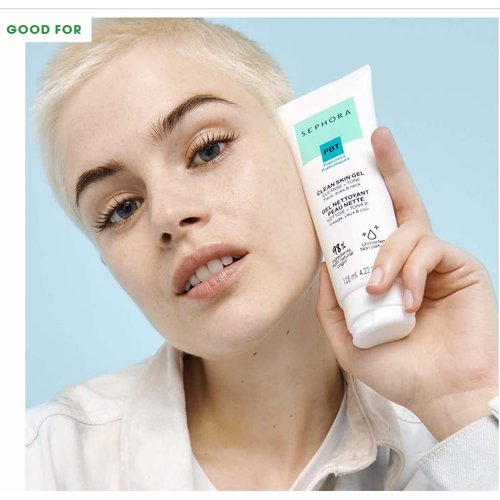 SEPHORA COLLECTION Clean Skin Gel Cleanser with Prebiotics 4.22 oz/ 125 mL
