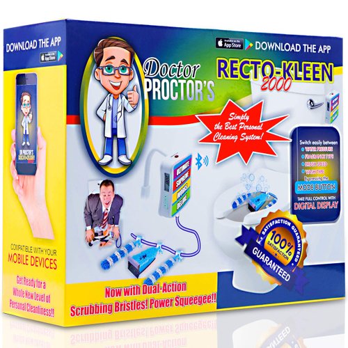 Prank Gift Boxes, Inc. Dr. Proctor's Recto-Kleen 2000! Prank Box for Adult or Kids! Prank Gift Box/ Gag Box for Fun Present Giving! The Fake Joke Box for Lovers of Funny Gag Gifts and Funny Pranks