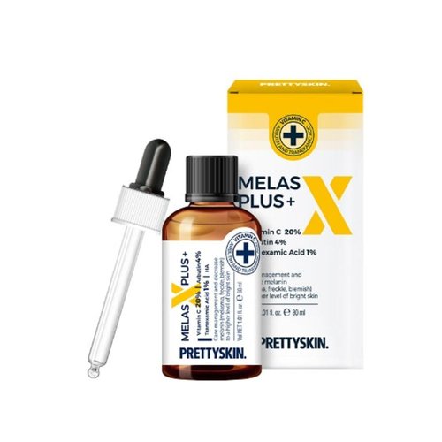 PS.PRETTYSKIN Low pH Vitamin C MelasX Plus Ampoule for Face with Pure Vitamin C For Wrinkle, Frec...