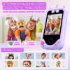 Kids Phone for Girls,Christmas Birthday Gifts for 3 4 5 6 7 8 Years Old Girls,Touchscreen Learning Toys for Girls Age 3-11 with Dual Camera