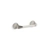 KOHLER 27397-BN Simplice Pivoting Toilet Paper Holder, Wall-Mounted Toilet Roll Holder, Vibrant Brushed Nickel