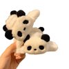 2 Pcs Plush Panda Hair Claw Clips Cartoon Animal Hair Jaw Clips Cute Hair Barrettes Ponytail Holder Hair Accessories for Women and Girls