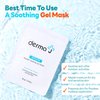 Derma J- Premium Face Mask Pack with Collagen Peptides. Face Mask for Moisturizing, Brightening Skin, Anti-Aging, and elasticity. Dermatologist Tested and Recommended for All Skin types. 5pcs