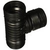 Flex-Drain ADP53702 Flexible T / Y, Landscaping Drain Pipe Adapter, 4inch, Black