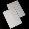 4pcs Double Sided White Silicone Nano Hair Stroke Practice Skin Permanent Makeup Microblading Practice Pad Sheets for Eyebrow Training (4pcs)