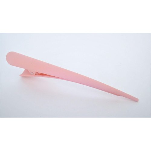 Generic Soft pink acrylic alligator hair clip for fine thin hair