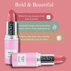 Hickey Lipstick for Women Skinny Dip Light Pink Lipstick Refillable - Experience the Luxury of a Highly Pigmented, Long-Lasting Lipstick - Gluten-Free, Vegan and Organic Matte Lipstick Finish