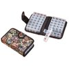 Easy Comforts 14 Day Pill Holder, Travel Case Medication Reminder Pill Box with Detachable Compartments, Tapestry