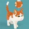 Uvini Adult Building Set, Building Blocks Cat, Micro Bricks Cat Animal Pets Building Toy Bricks Cat for Kids 10,11, 12, 13, 14, Teens or Adult, 1390 Pieces