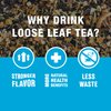 Tiesta Tea - Black Thai Tropical, Mango Citrus Black Tea, Premium Loose Leaf Tea Blends, High Caffeinated Black Tea, Make Hot or Iced Tea & Brews up to 25 Cups - 1.9oz Resealable Pouch